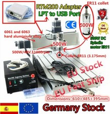〖FR〗 USB 3040Z-DQ 500W USB Mach3 LPT Milling Engraving Machine CNC Router 220V