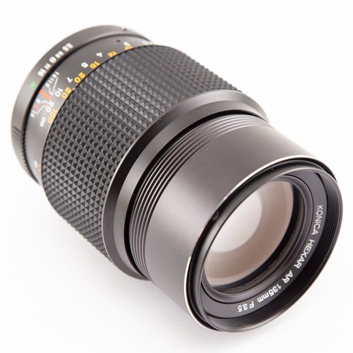 Objectif manuel konica hexanon - manuel,