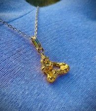 ⚜️RARISSIME PÉPITE MASSIVE 27MM EN OR 22/23K ?? PENDENTIF 5,20 GR⚜️RÉF097