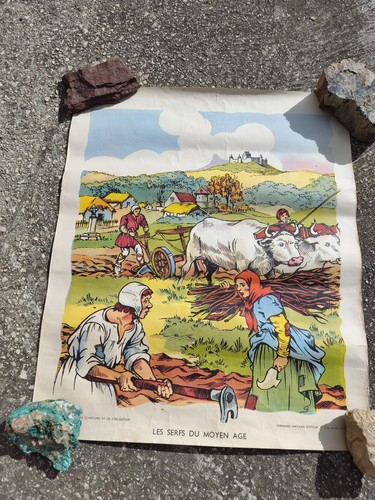 Ancienne affiche école