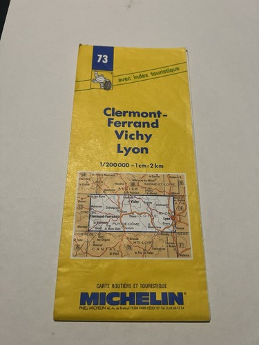 Michelin carte routière 73 - michelin,