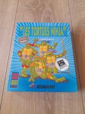 Les tortues ninja -atari st-ste,complet en boite et notices. 