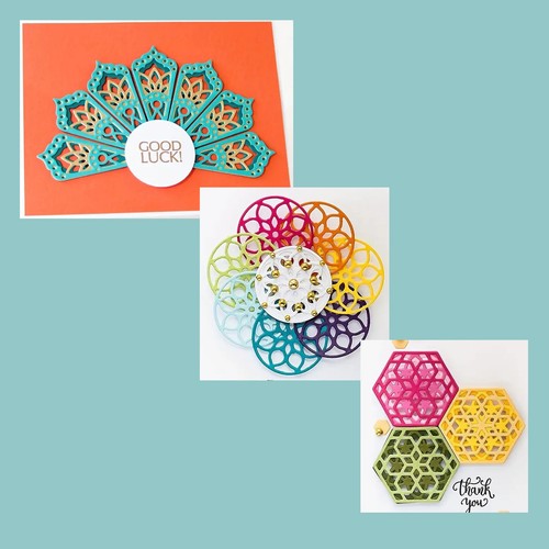 10pcs mandala inspired geo - 10pcs,