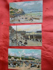 x3 CPA cartes postales