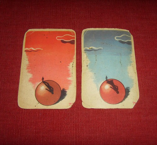 Ancien jeu cartes - jeu, de