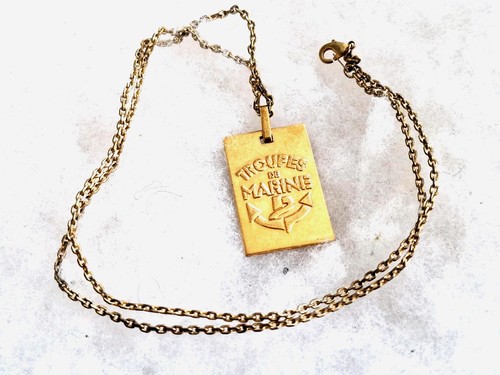 Pendentif militaire tdm - militaire, "