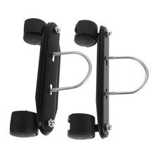  Lot de 2 supports de poulie mobiles pour radiateur à bain d'huile, cadre de