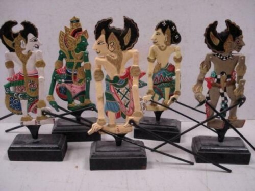 Pièces wayang klitik - 5,