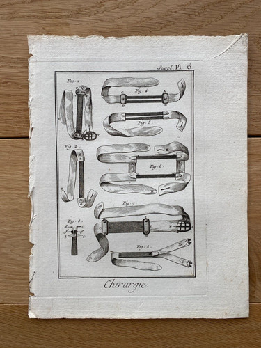 Gravure sur cuivre - , originale
