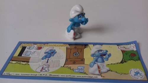 Figurine kinder schtroumpf - figurine, le