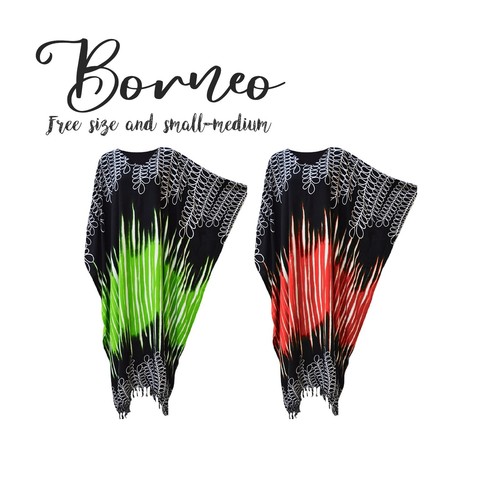 Borneo robe kaftan - borneo, longue
