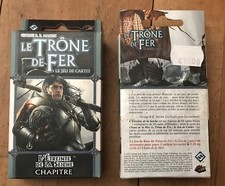 NEUF CARTES LE TRONE DE FER JCE @ L’ETREINTE DE LA SEICHE @ CHAPITRE @ EXTENSION