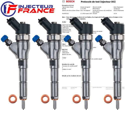 0445110076 injecteur bosch - 4x,