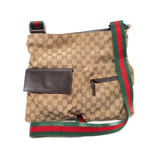 Gucci canvas web stripe - gucci,