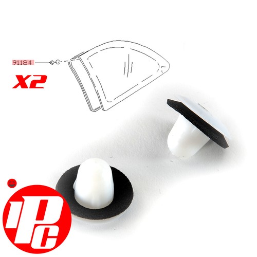 Rear quarter white inner trim - rear,