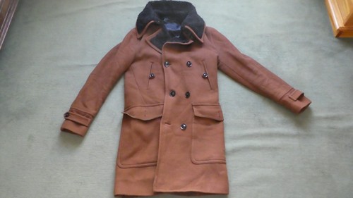 Manteau marron clair zara - clair,