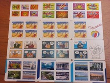 lot 4 carnets timbres issu collection