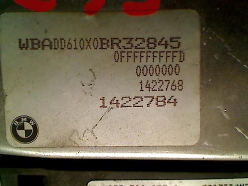 Calculateur moteur bmw serie - moteur, 5