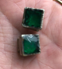 ?‍⬛ Jolie paire de boucles d'oreille à clips bijoux fantaisie  vintage 19