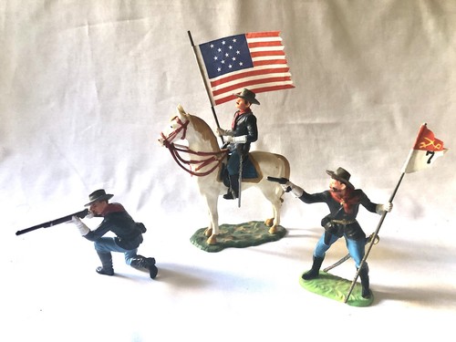 Elastolin 7th cavalry lot - cavalry,,