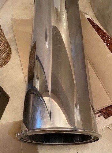Tuyau poujoulat inox double - tuyau, inox.double