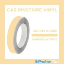 Crème Brillant Broche Rayure Rouleau Pinstriping Ligne Bande Vinyle Auto Sticker