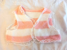 Gilet boléro poupée poupon Gégé