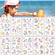 10 feuilles kit de tatouage