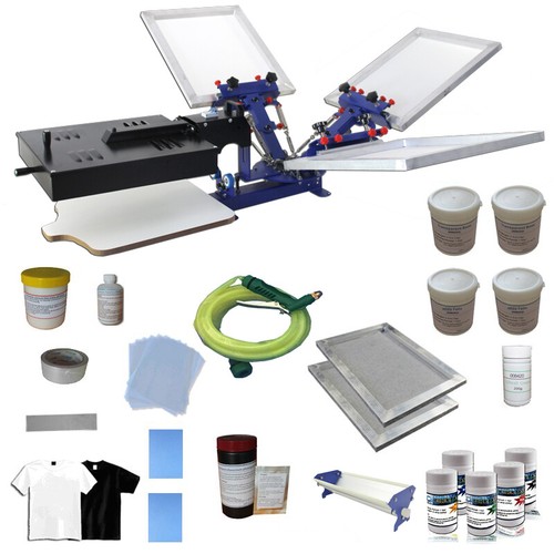 Color screen printing press - screen,