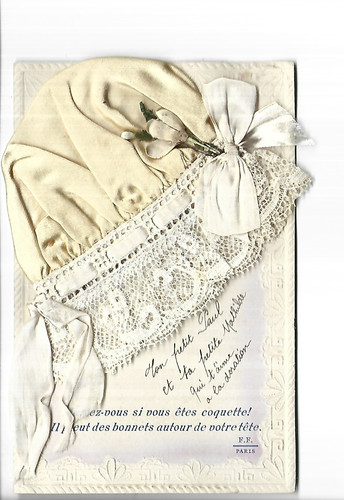 Carte avec bonnet sainte - avec,