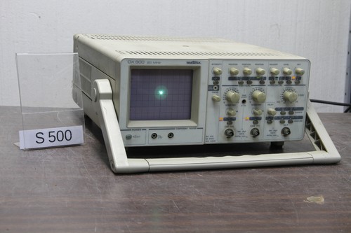Metrix ox800 oscilloscope - metrix,