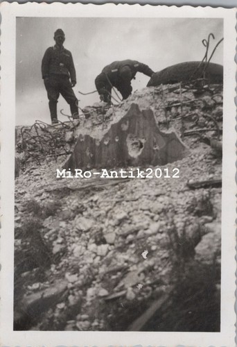 Photo ww2 bunker des - bunker,