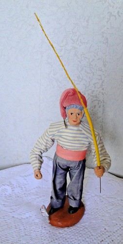 Doll handmade santon - handmade, ancien