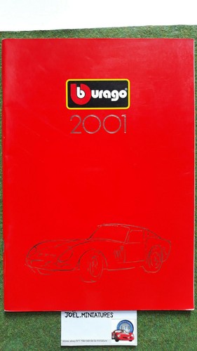 Catalogue burago 2001 voitures - burago,