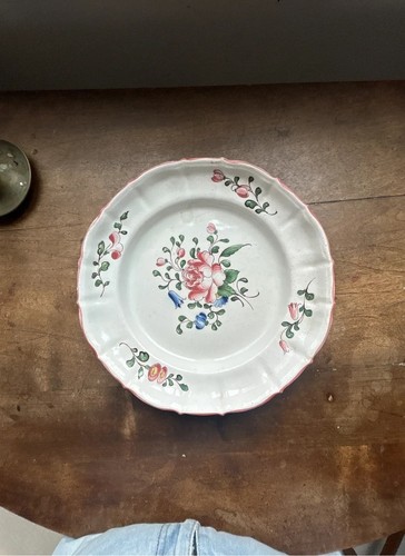Assiette ancienne faïence - ancienne,