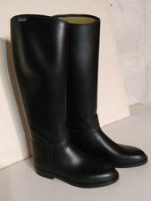bottes d'équitation Aigle P41 noires caoutchouc
