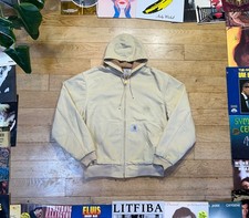 Vintage Carhartt Active Jacket JR119 Made in USA (LARGE) 90's Thermal Lined