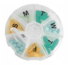 Distributeur De Pilules Hebdomadaire Conteneur De Médicaments 7 Jours Semaine