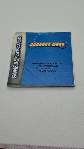 Notice manuel advance wars - notice,