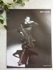 publicité Pierre Cardin 1985 vintage mode automne hiver 86 presse collection 80s