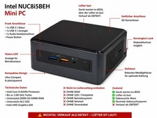 Intel NUC8i5BEH Mini PC Intel