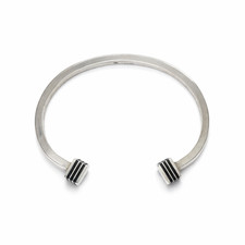 Bracelet Jonc Argent Massif