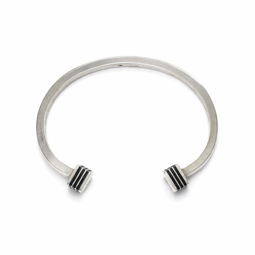 Bracelet jonc argent - argent, massif