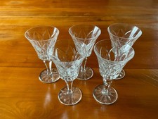 5 Verres en Cristal Saint-Louis Modèle Camargue  12,5cm