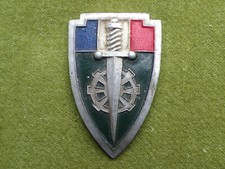 INSIGNE DE CASQUE ADRIAN GARDE-VOIE DE COMMUNICATION