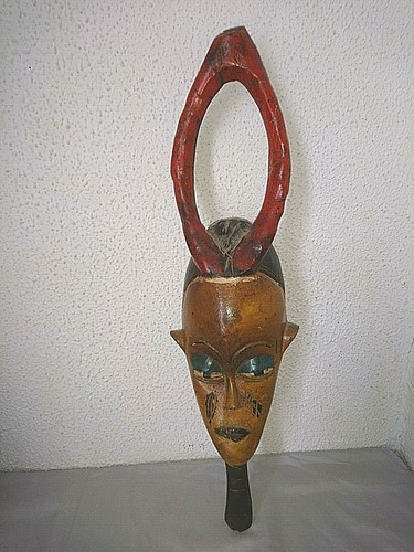 Ancien masque art africain - ancien,