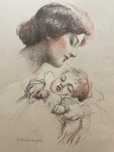 Lithographie ancienne des