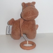 Doudou Hippopotame Nattou - Collection Susie et Bonnie - Musical