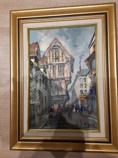 tableau huile louis jacques