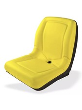 John Deere 415, 425, 445, 455, LT133, LT150 Tondeuse avec Siège Assise Jaune PVC